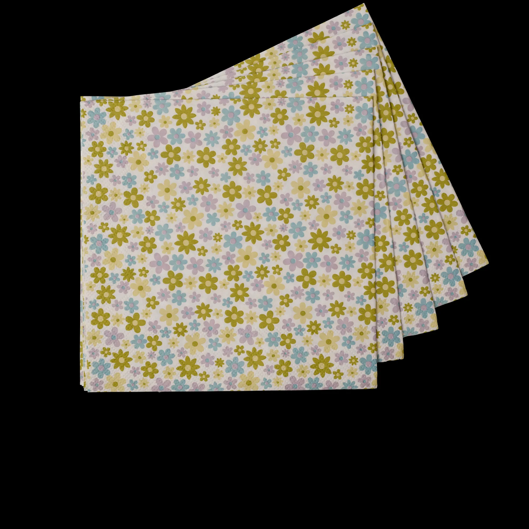 CASA Aquarel Set Di 20 Tovaglioli Multicolore* Tovaglioli