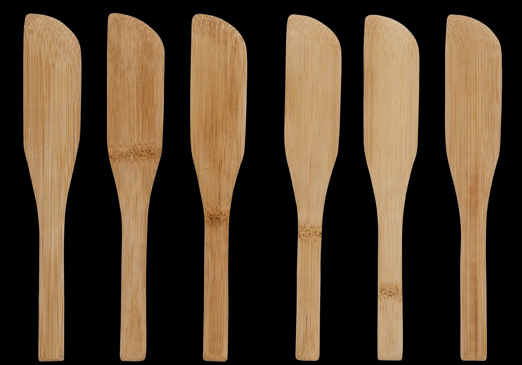 CASA Bamboo Coltelli Tapa Set Di 6 Naturale* Coltelli Da Tagliare