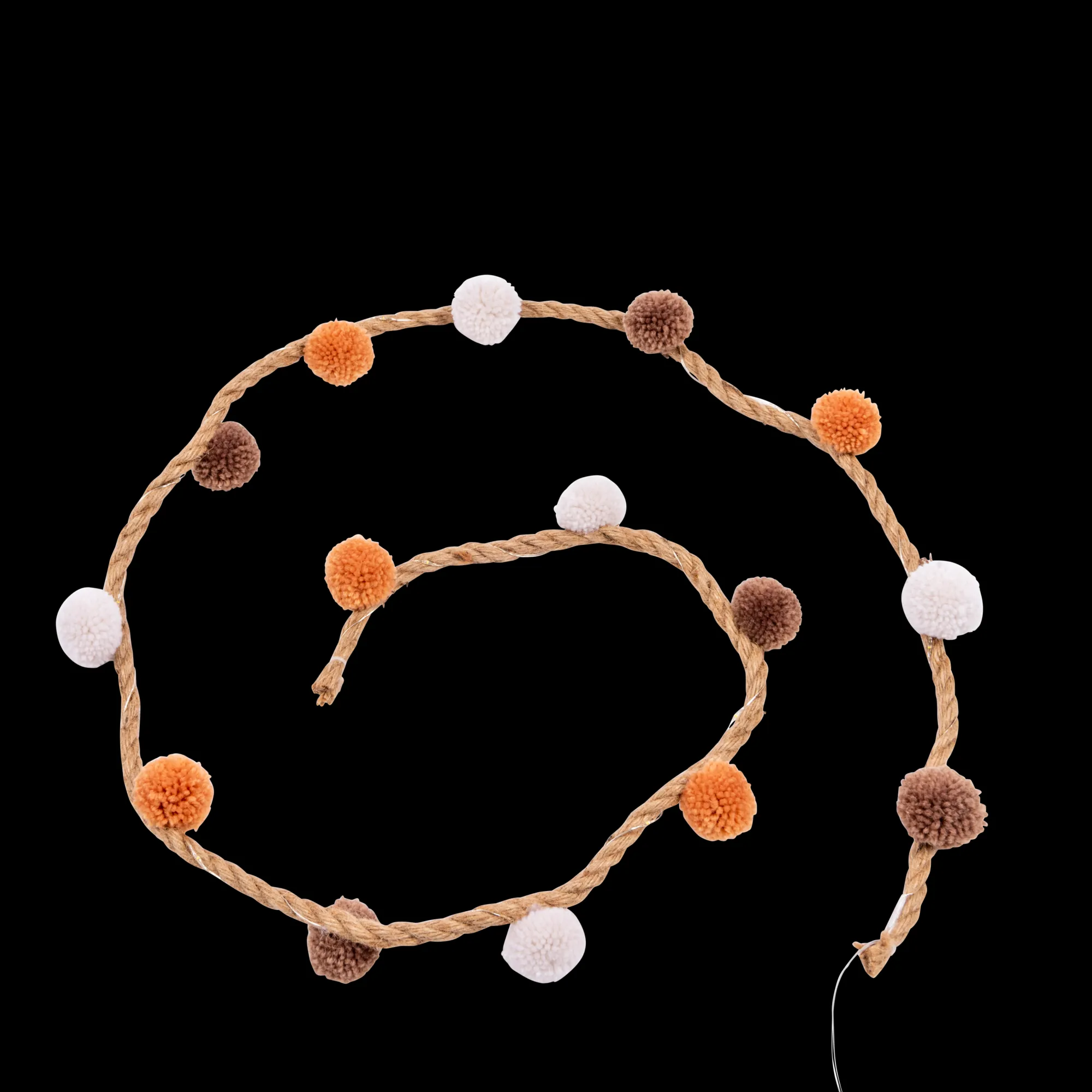CASA Basil Filo Luminoso Vari Colori, Bianco, Marrone, Terracotta* Fili Luminosi