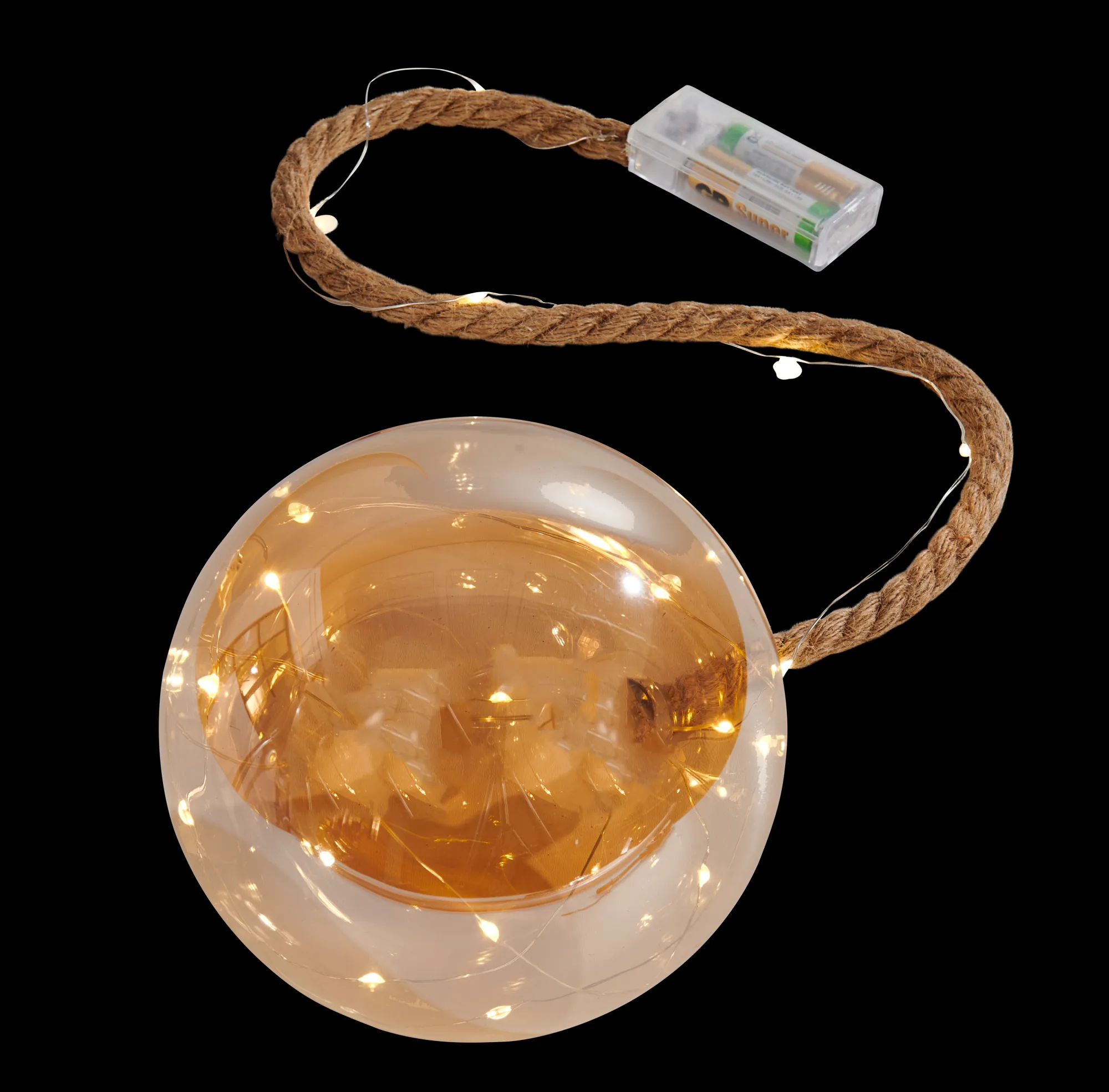 CASA Bloxem Pallina Decorativa Con 21 Luci Led Dorato* Lampade Led