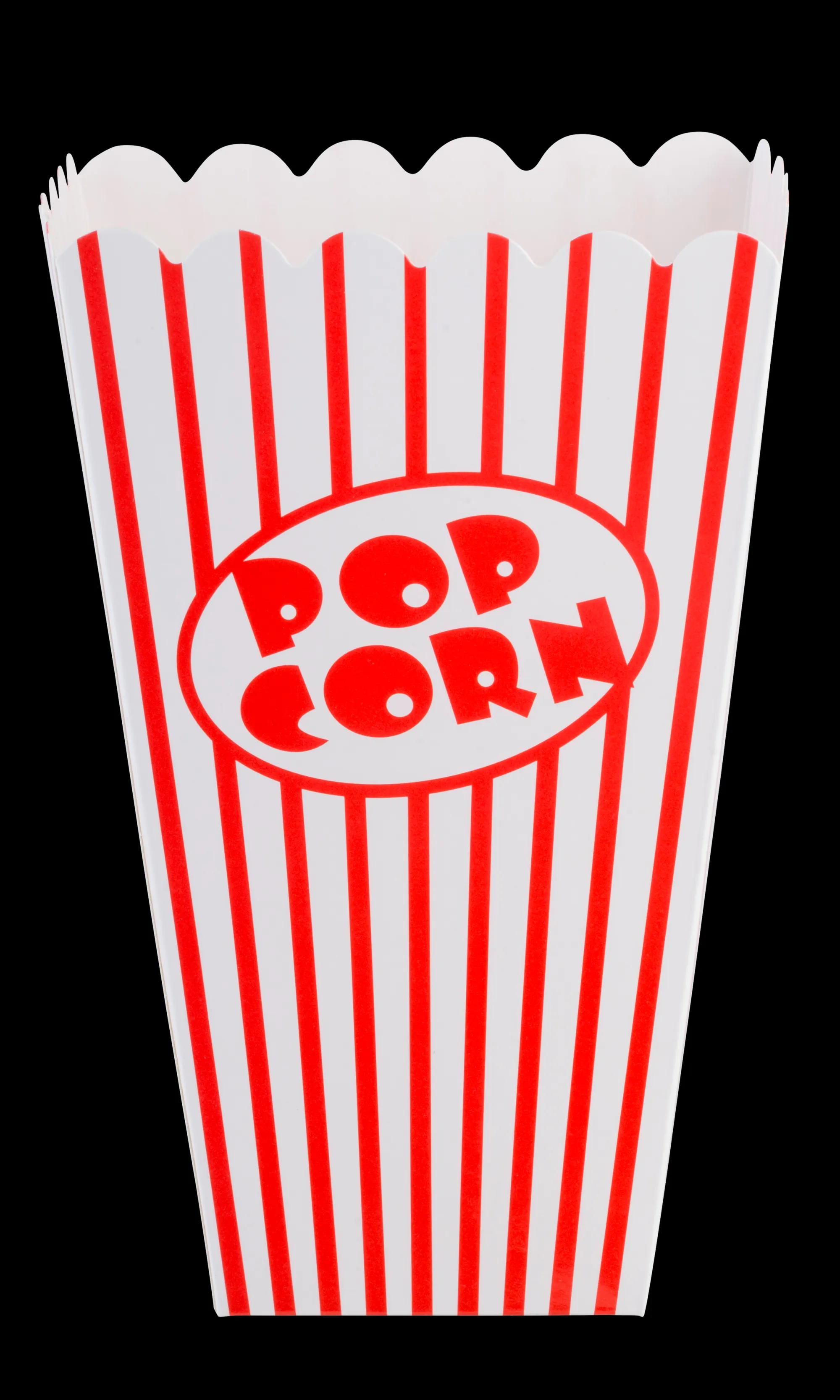 CASA Cinema Bicchiere Popcorn Set Di 8 Bianco, Rosso* Accessori Da Cucina