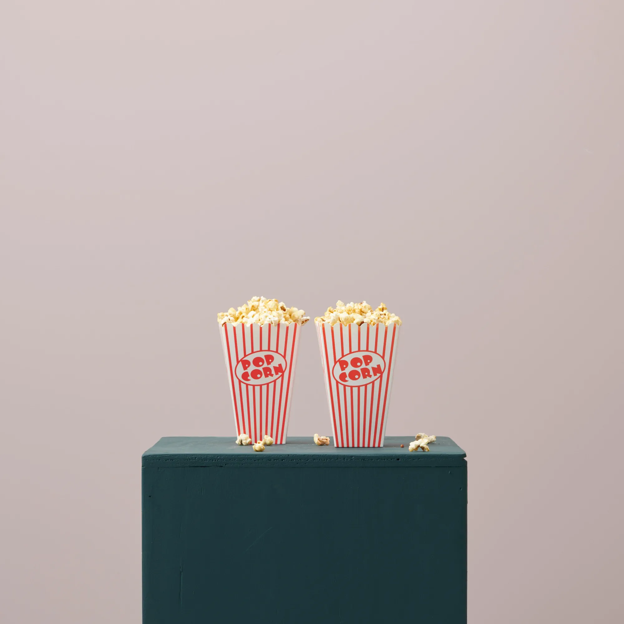 CASA Cinema Bicchiere Popcorn Set Di 8 Bianco, Rosso* Accessori Da Cucina