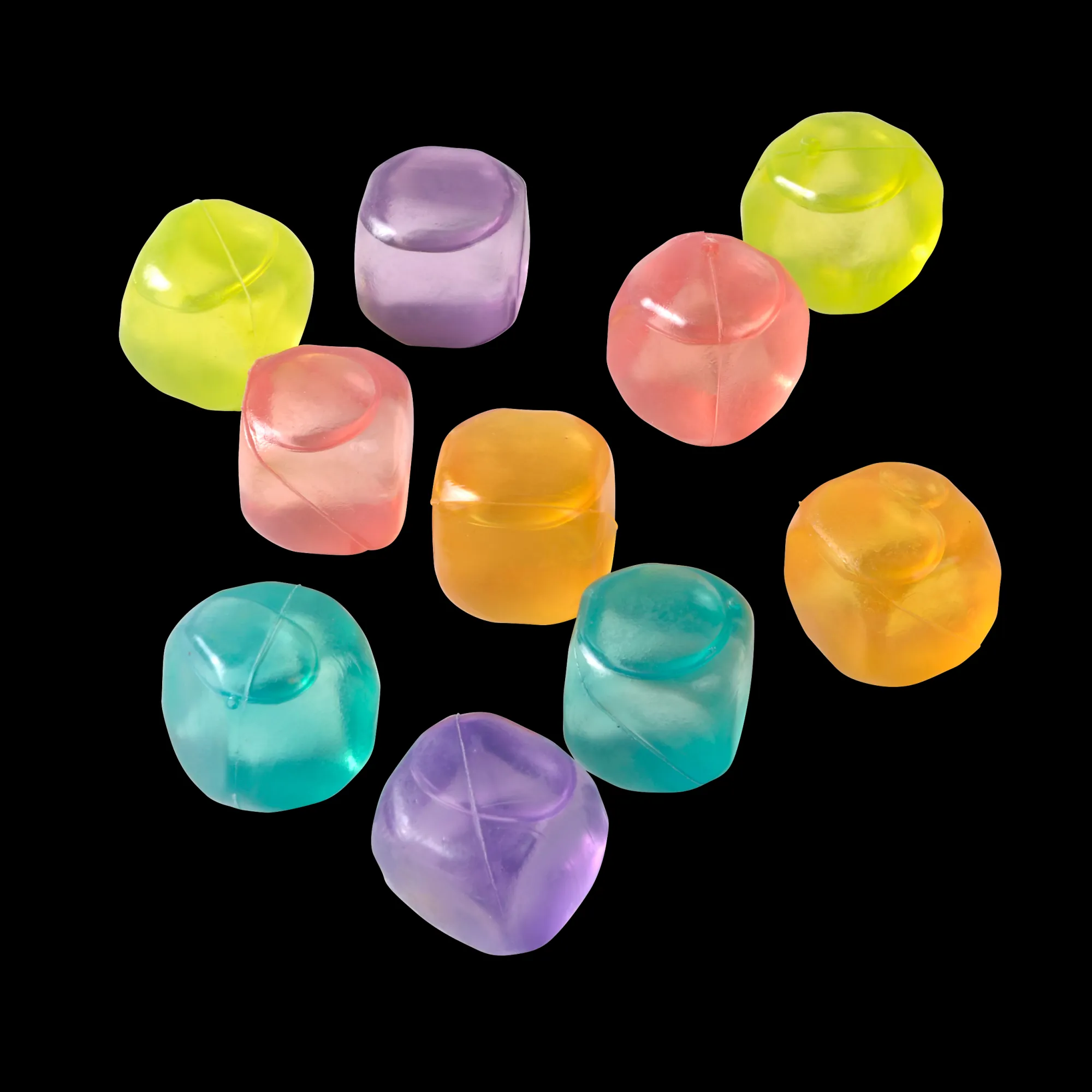CASA Cocktail Cubetti Di Ghiaccio Set Di 10 Mix Di Colori Vari Colori* Accessori Per Cocktail
