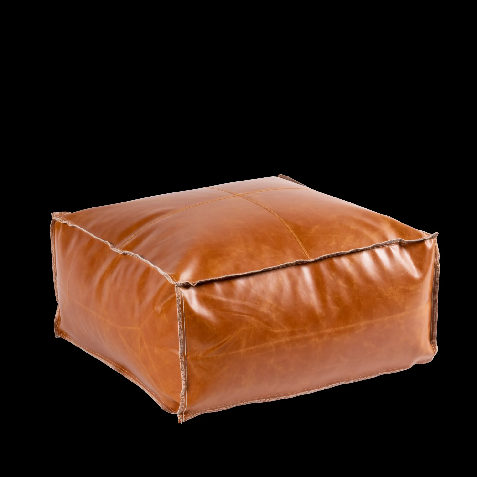 CASA Cognac Pouf Marrone* Pouf