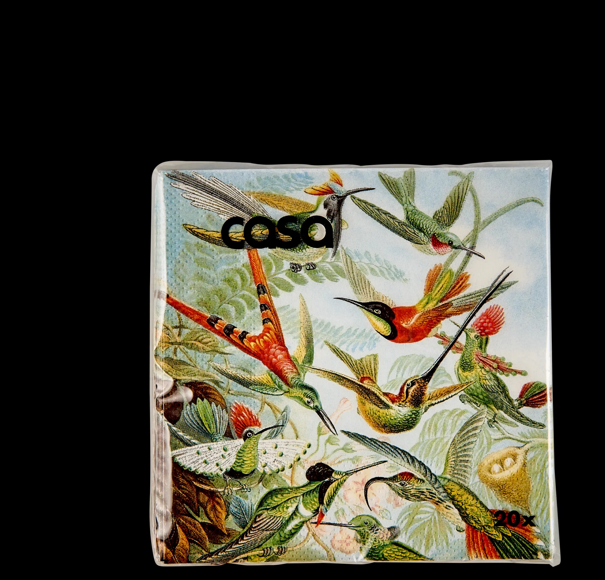 CASA Colibri Set Di 20 Tov Multicolore* Tovaglioli