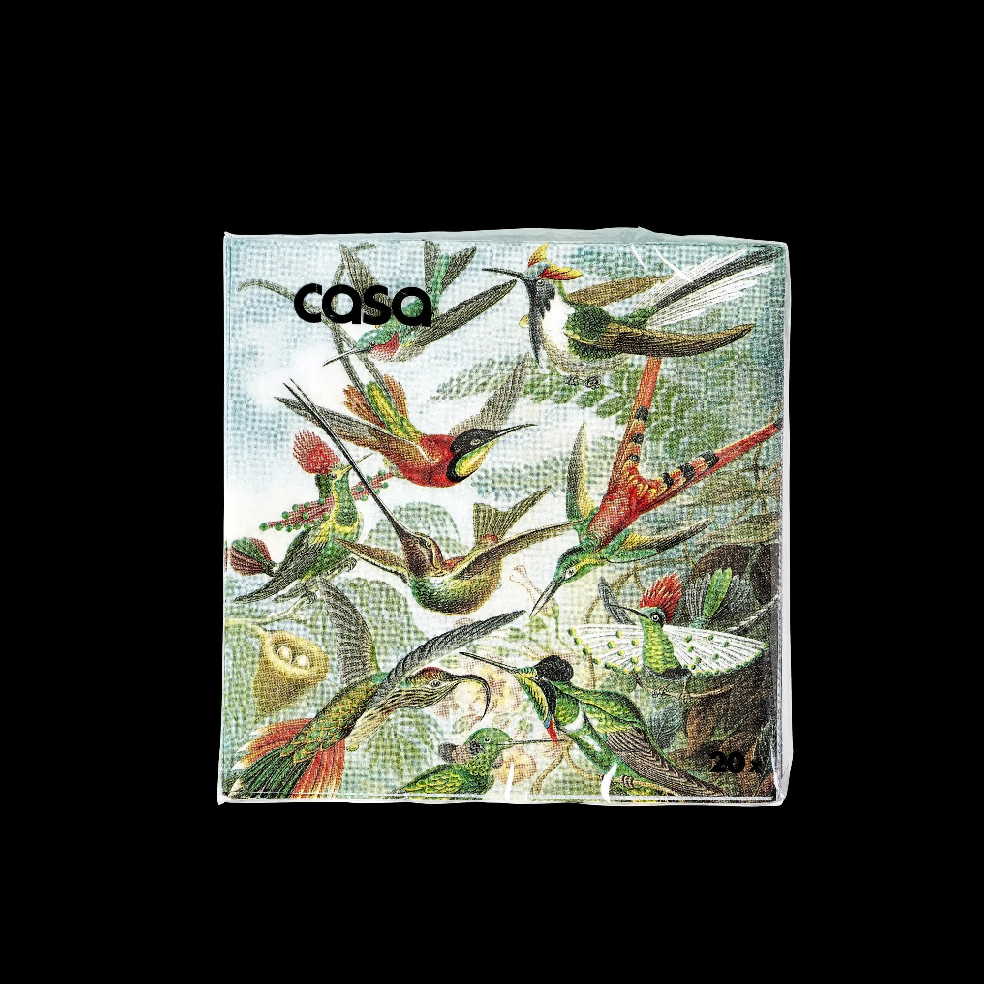 CASA Colibri Set Di 20 Tovaglioli Multicolore* Tovaglioli