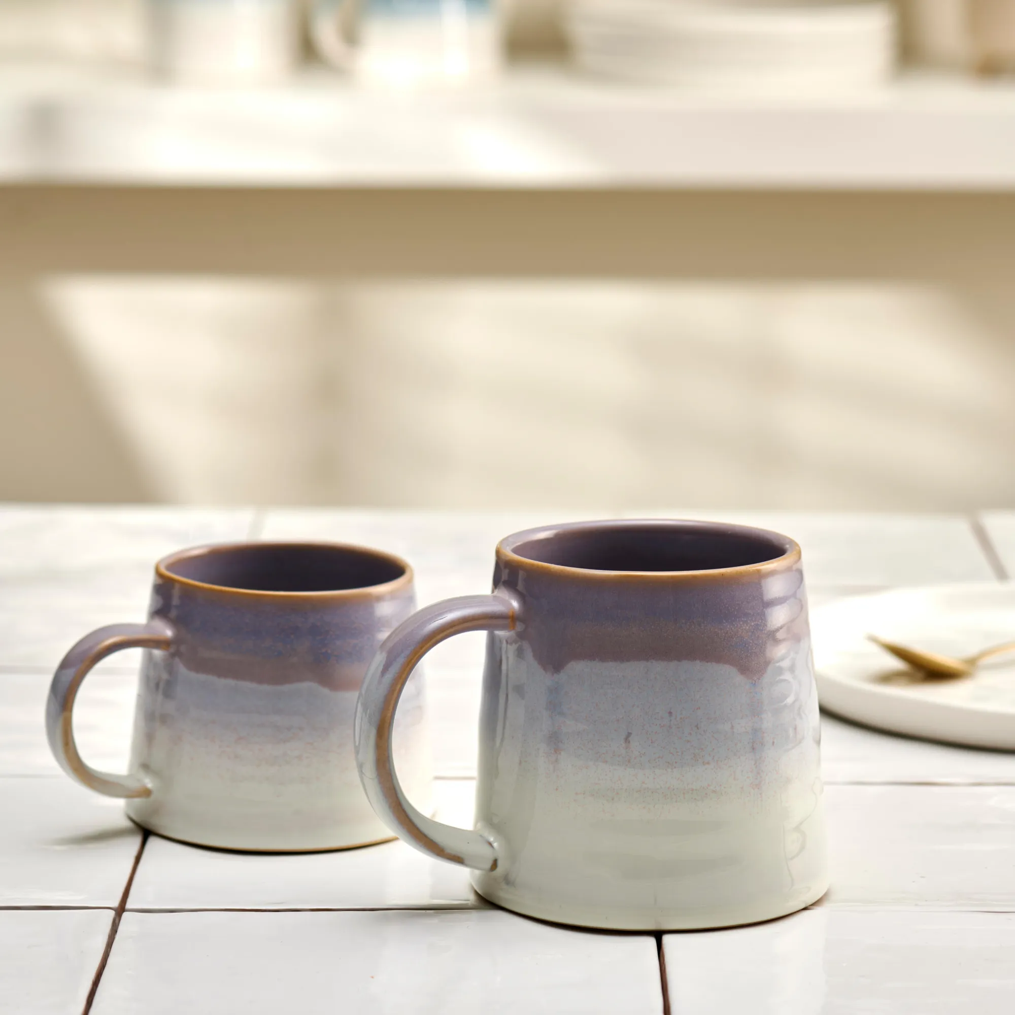 CASA Cora Tazza Verde, Viola* Mug