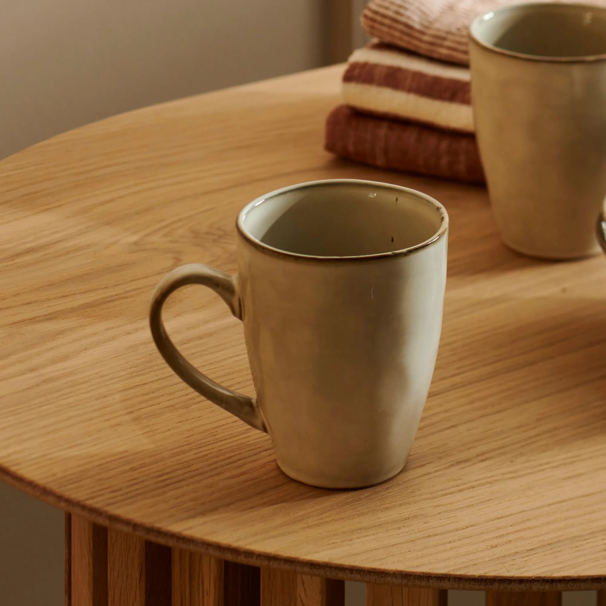 CASA Earth Marl Mug Con Manico Crema* Mug