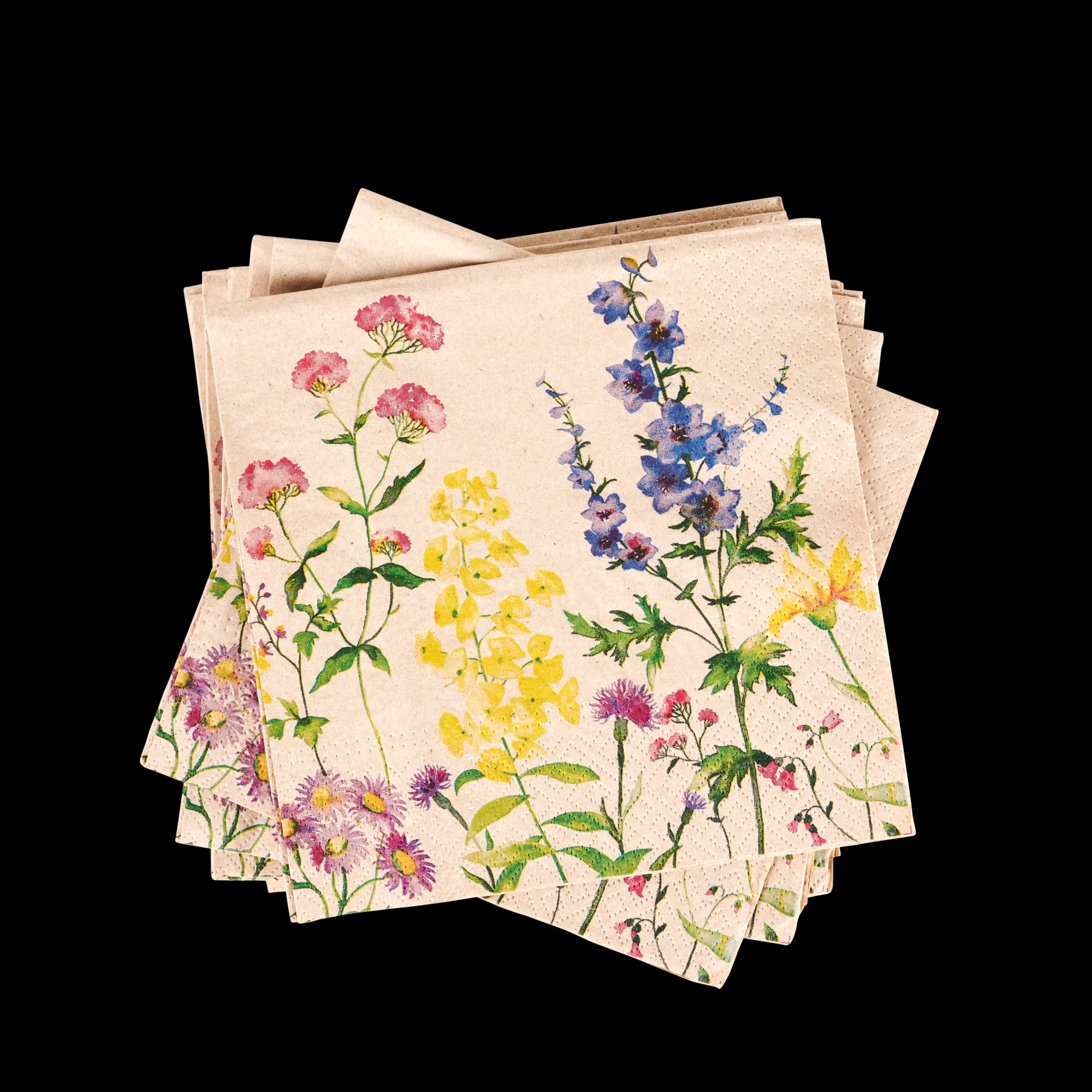 CASA Eco Floral Set Di 20 Tovaglioli Vari Colori* Tovaglioli