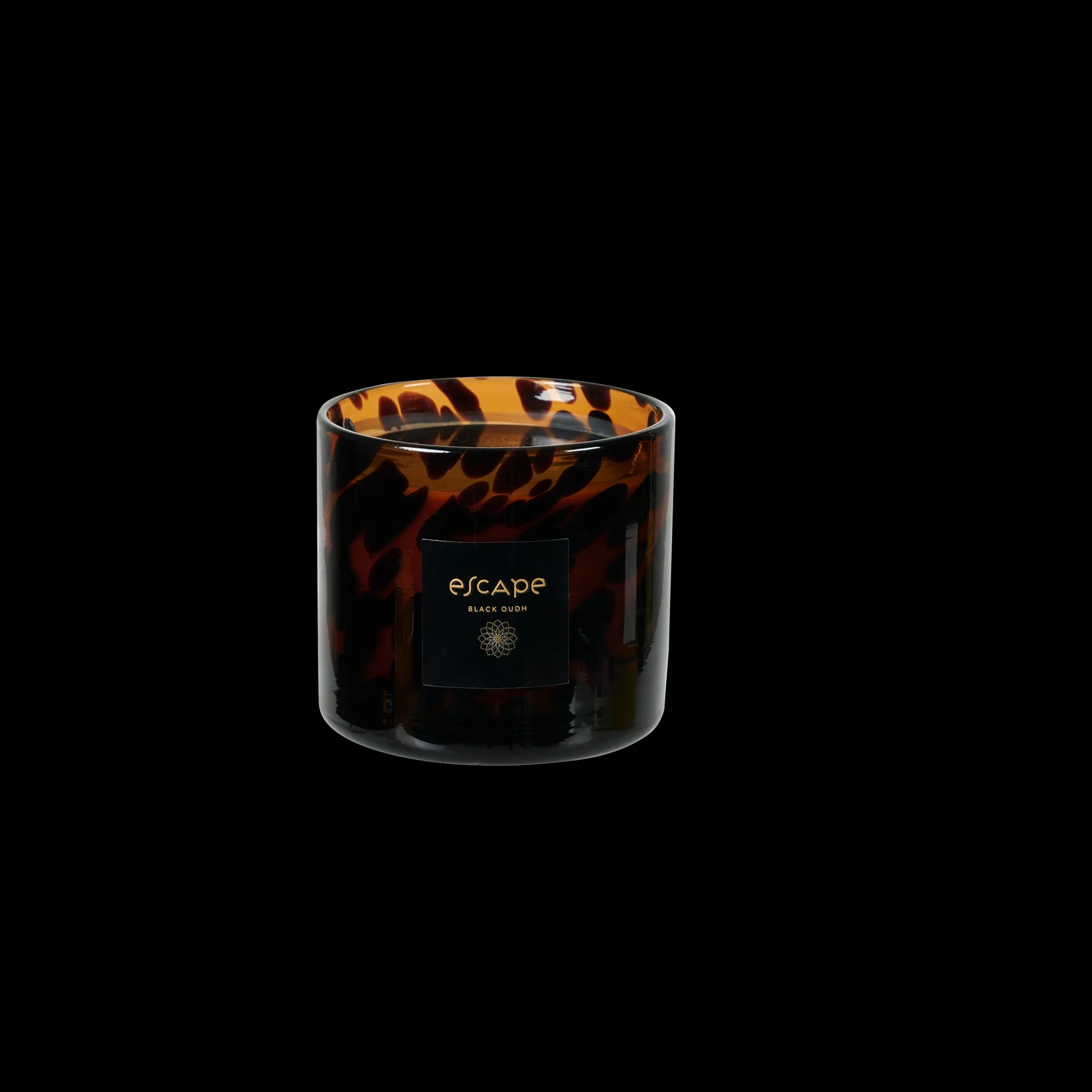 CASA Escape Black Oudh Candela Profumata In Vaso Nero, Marrone, Multicolore* Candele