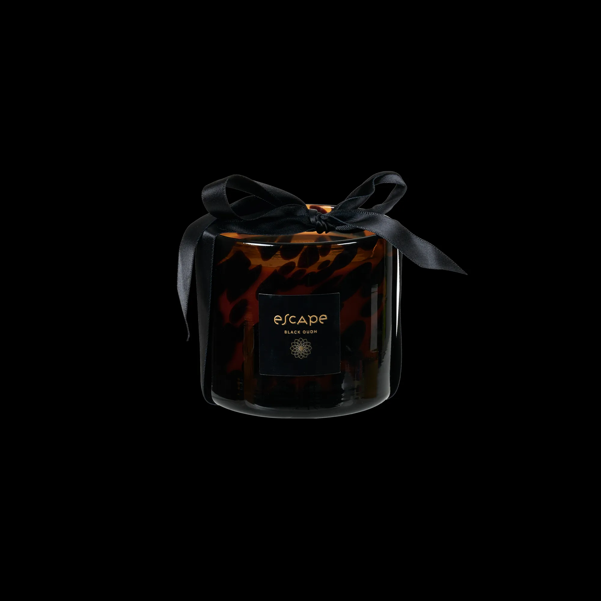 CASA Escape Black Oudh Candela Profumata In Vaso Nero, Marrone, Multicolore* Candele