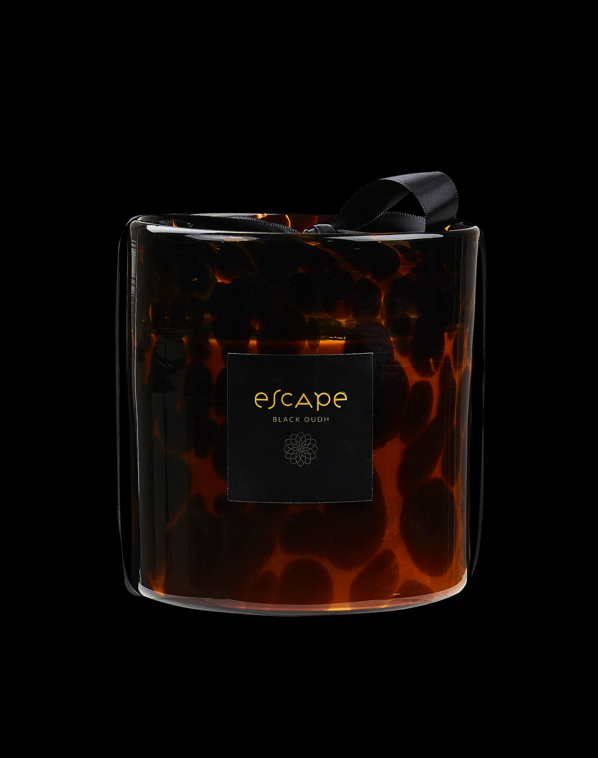CASA Escape Black Oudh Candela Profumata Marrone, Ocra, Multicolore* Candele