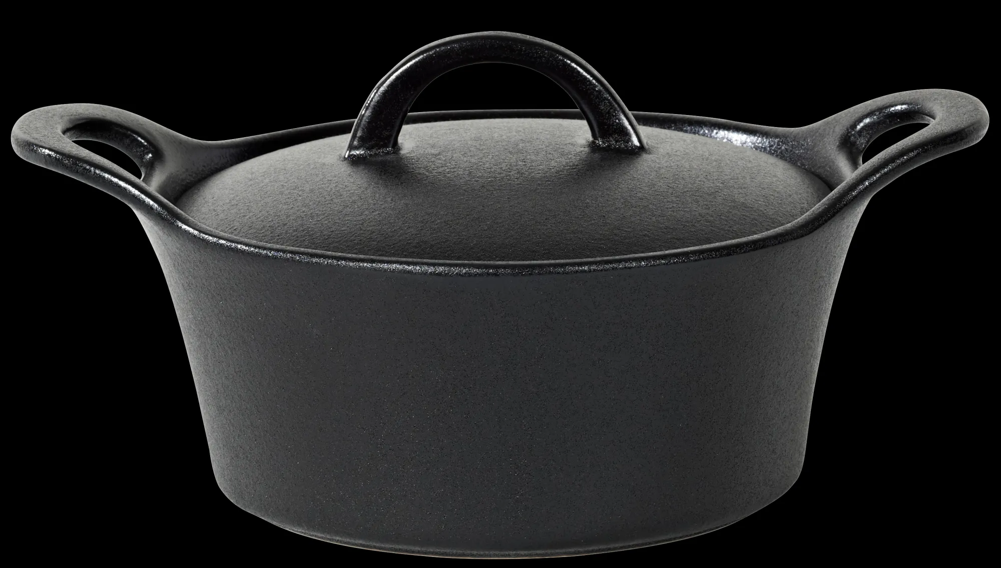 CASA Fero Cocotte Con Coperchio Nero* Pirofile