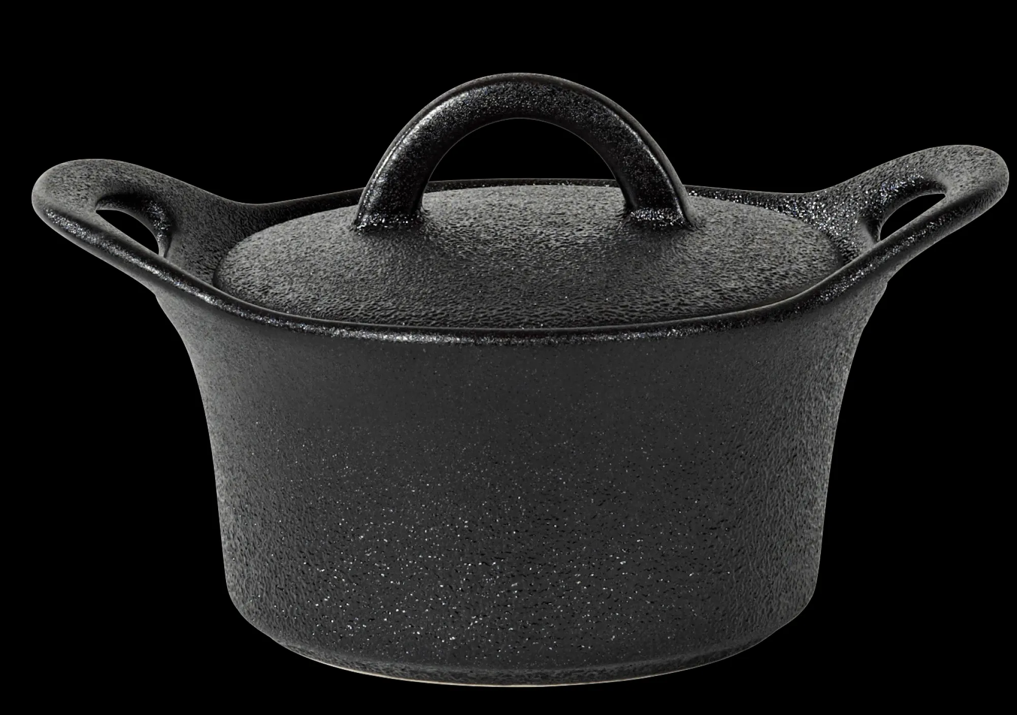 CASA Fero Cocotte Con Coperchio Nero* Pirofile