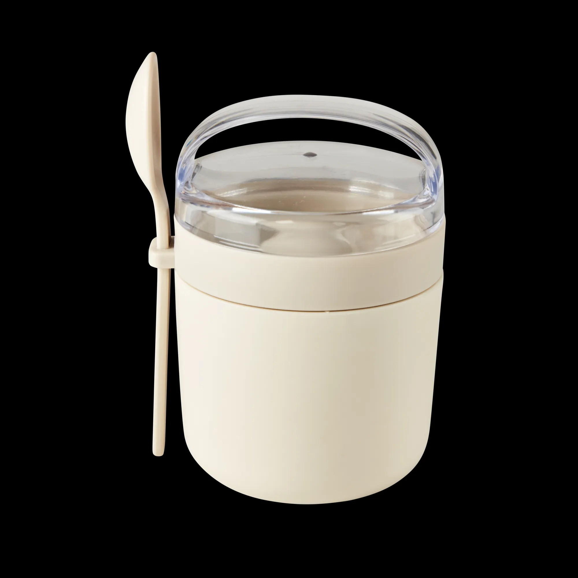 CASA Freshmood Portacolazione Con Cucchiaio 3 Colori Bianco, Marrone, Verde* Portapranzo