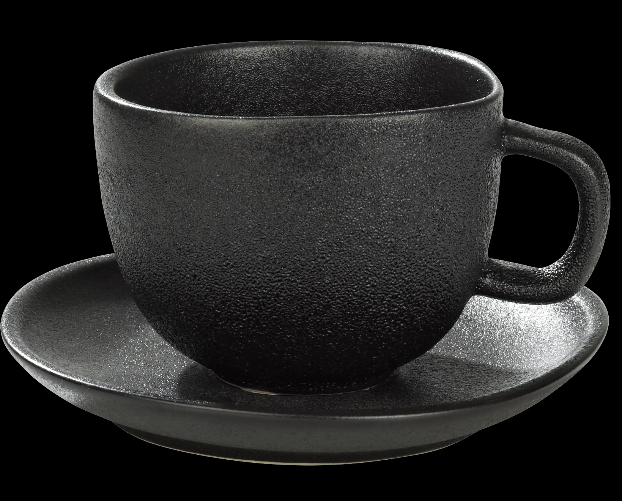 CASA Magma Tazza & Piattino Espresso Nero* Tazze