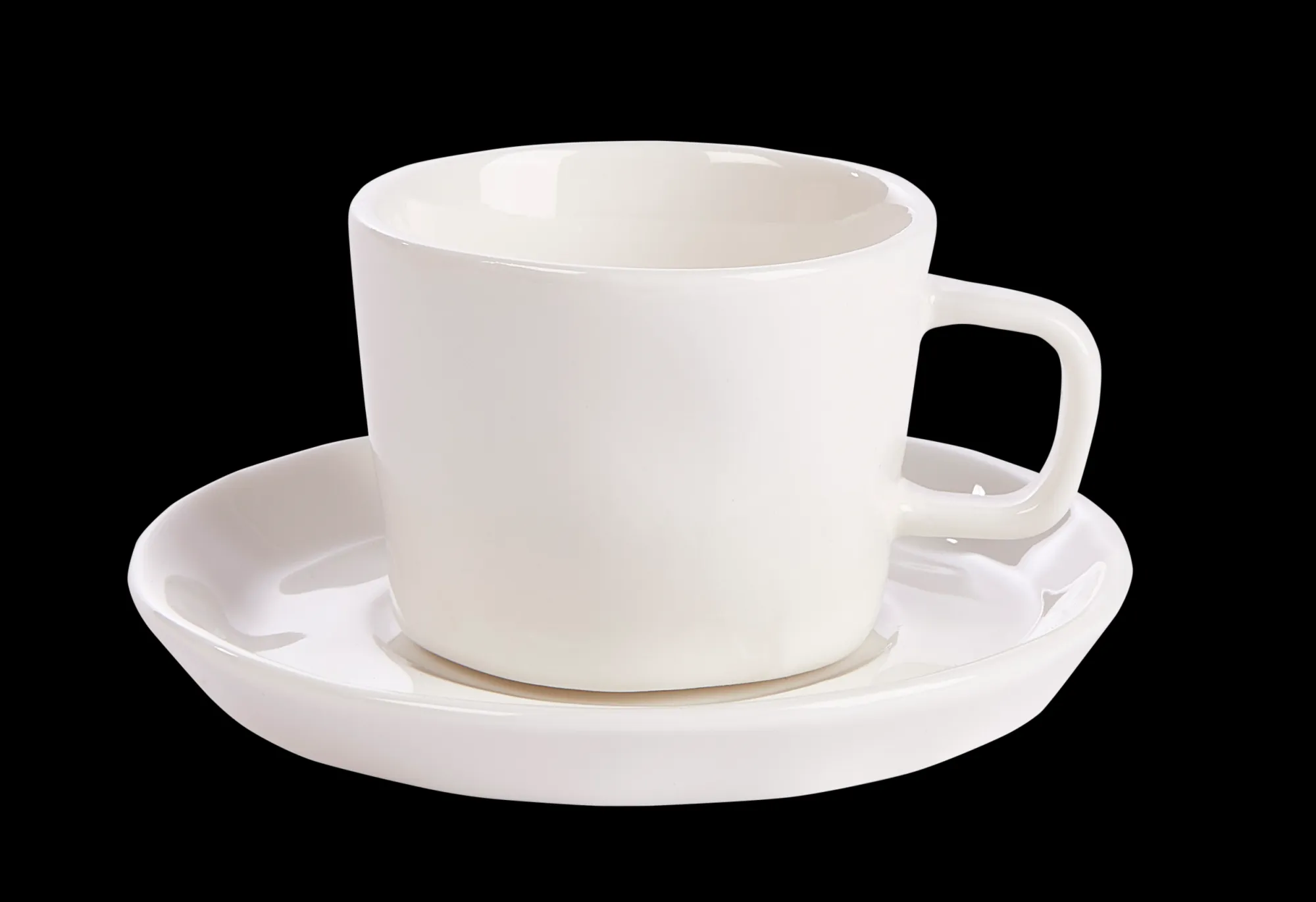 CASA Marea Espresso Tazza+Piatt Bianco* Tazze