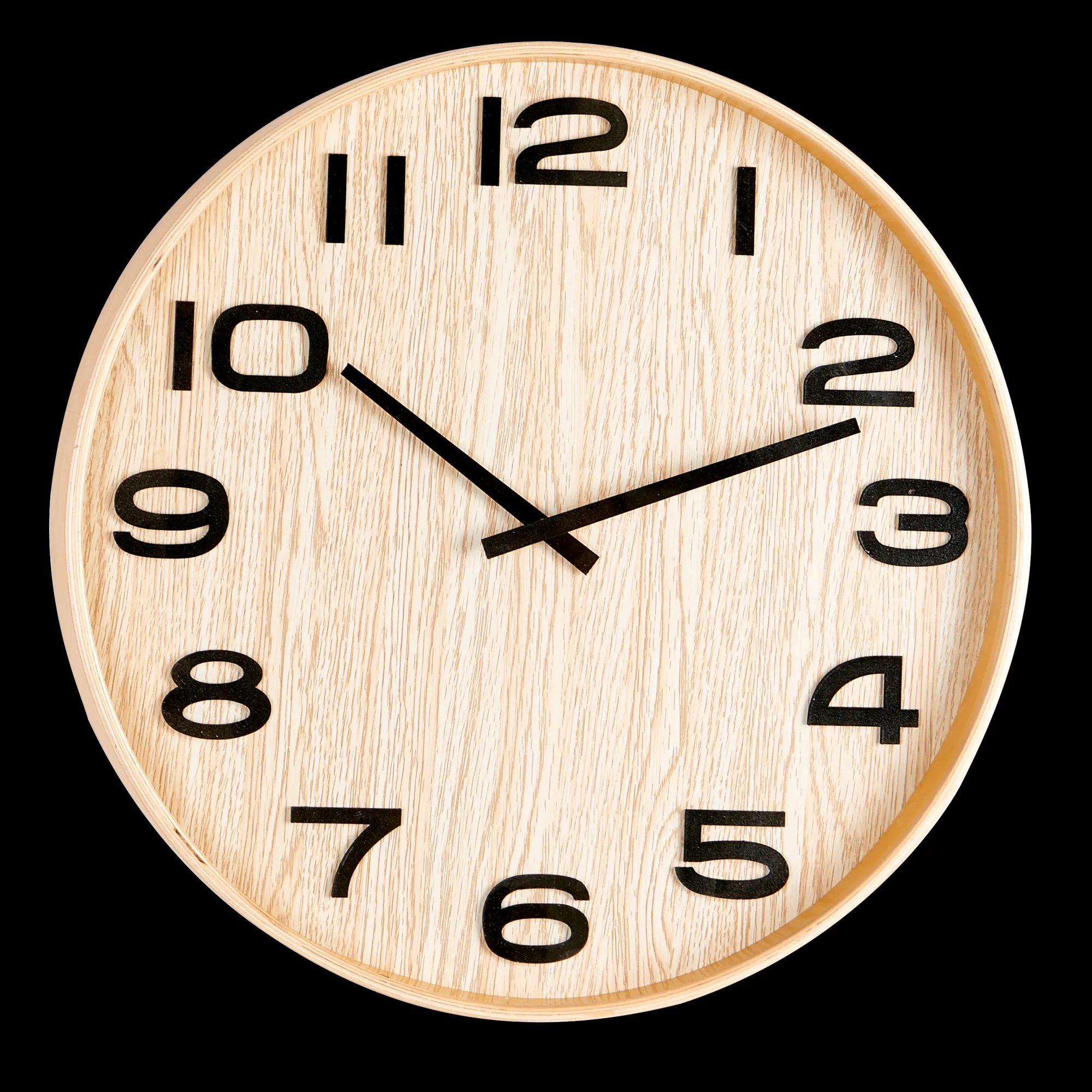 CASA Plywood Orologio Da Parete Naturale* Orologi