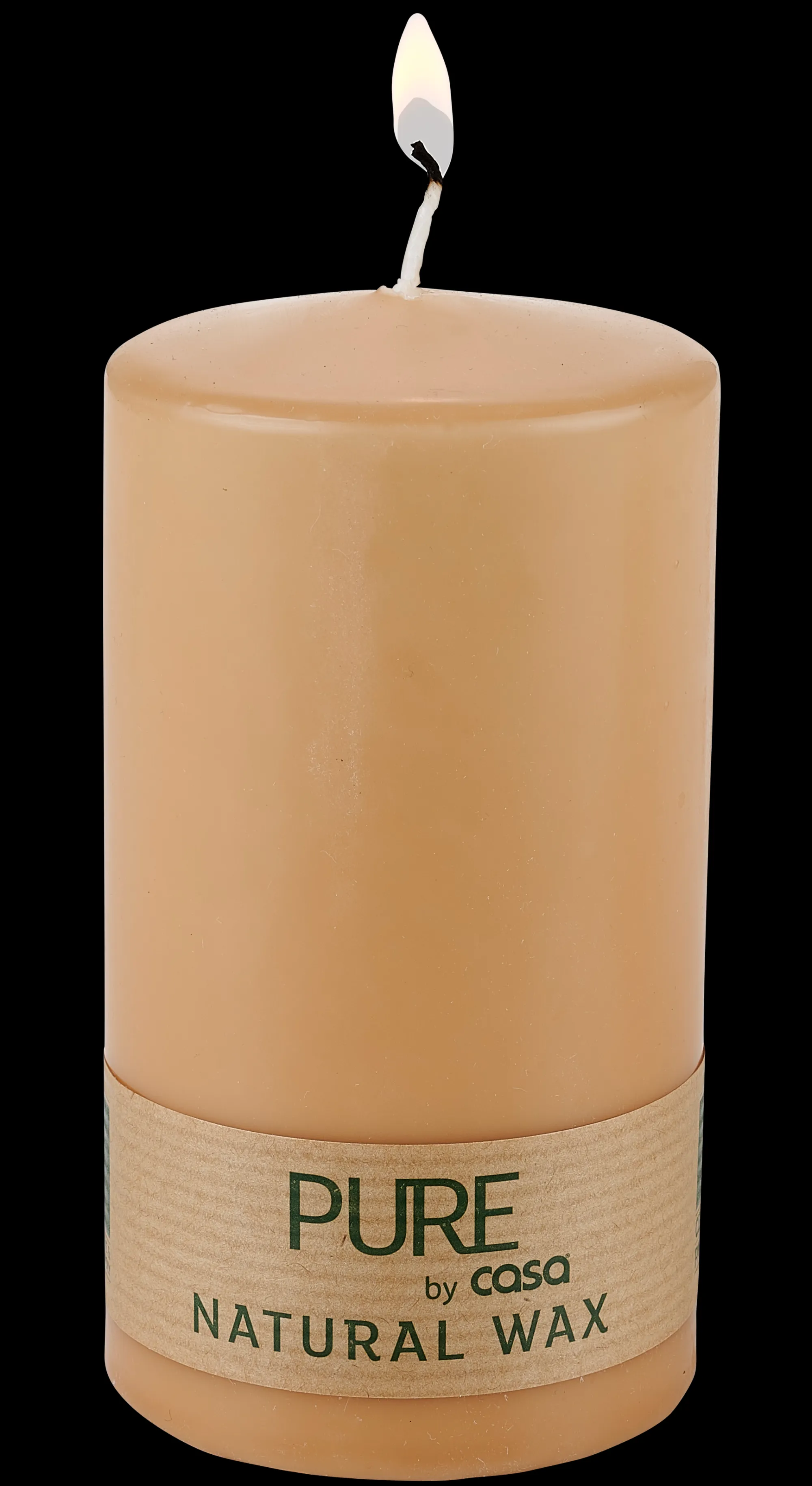 CASA Pure Candela A Cilindro Beige* Candele