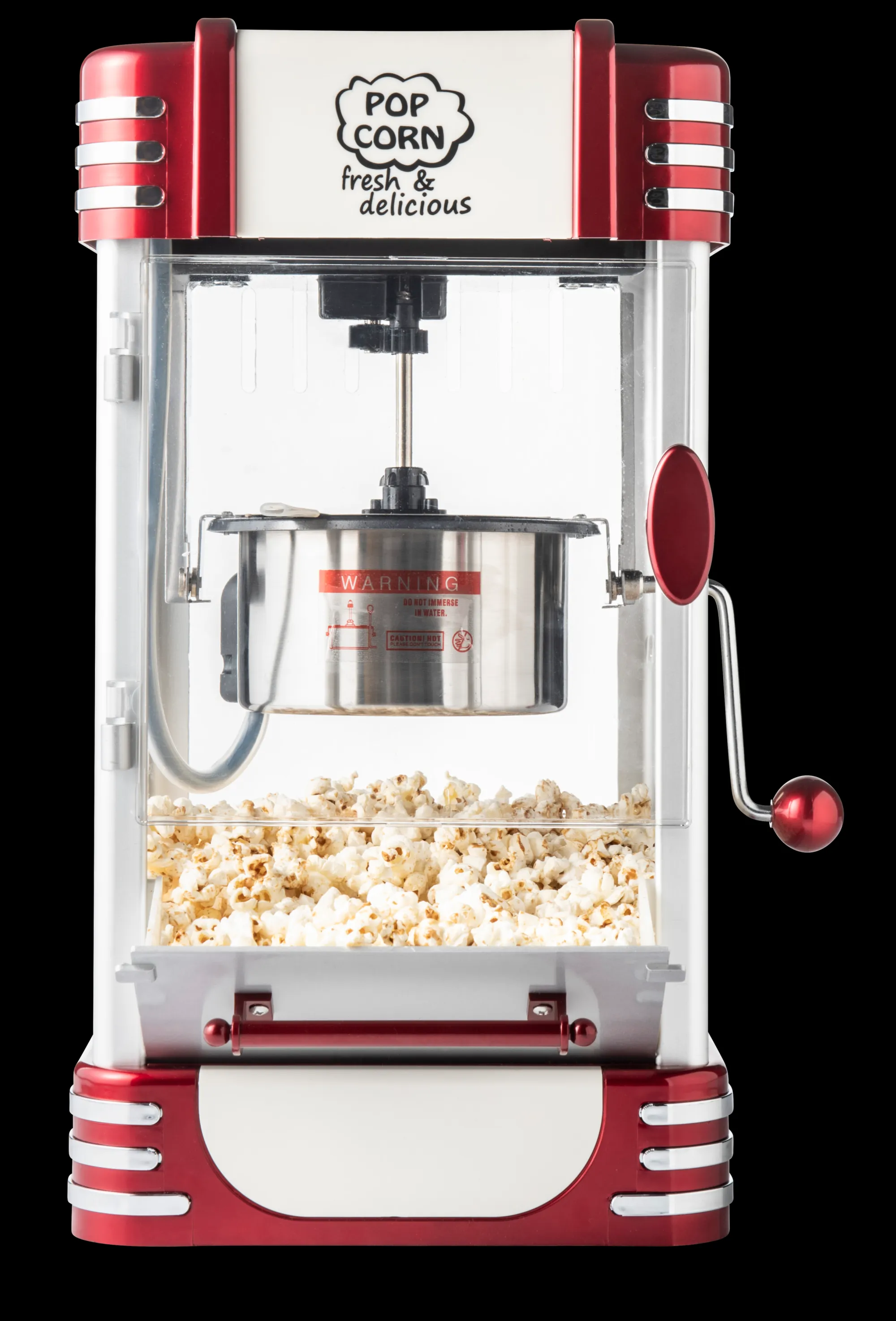 CASA Retro Fun Macchina Per Popcorn Xl Rosso* Elettrodomestici