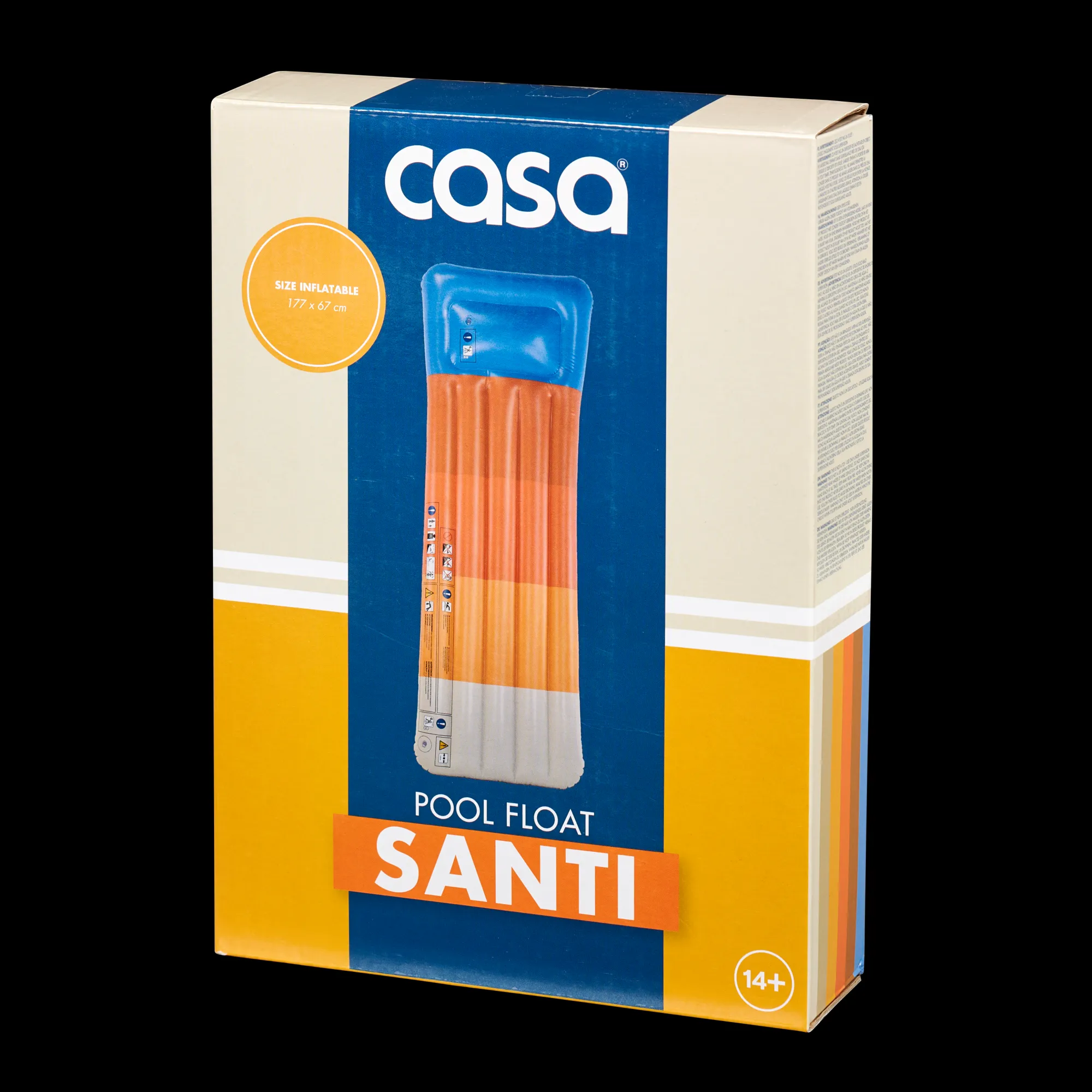 CASA Santi Materassino Gonf Vari Colori* Articoli Da Spiaggia
