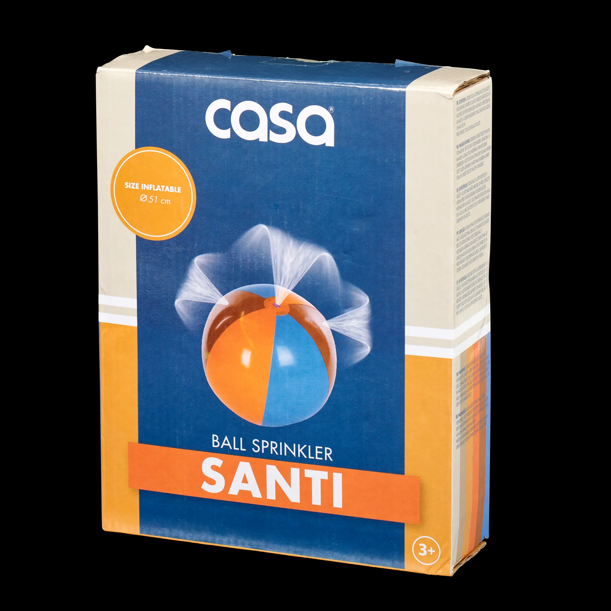 CASA Santi Palla Spruzza Acqua Vari Colori* Articoli Da Spiaggia