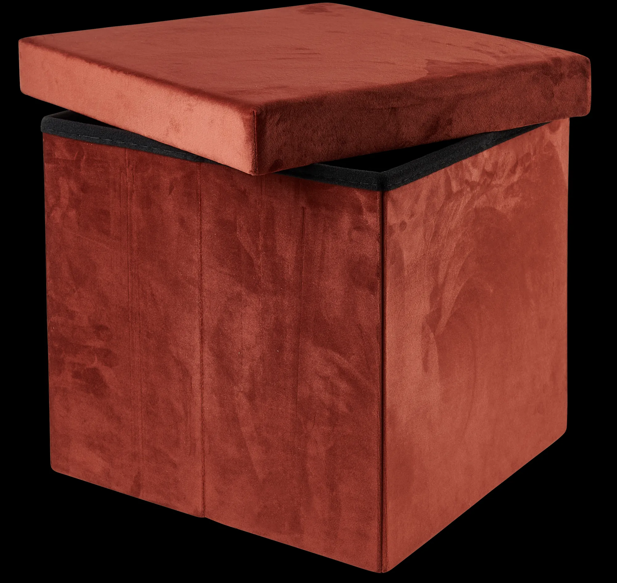 CASA Stor Pouf Pieghevole Con Contenitore Bordeaux* Pouf Portatutto