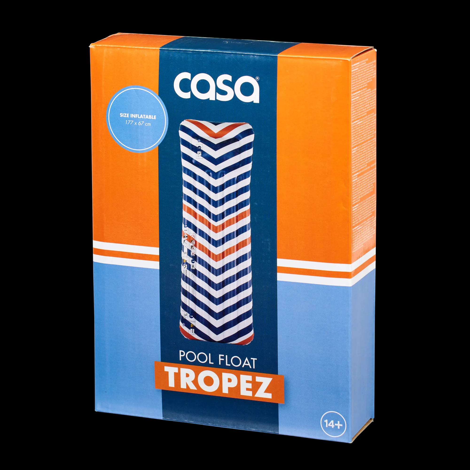 CASA Tropez Materassino Gonf Vari Colori* Articoli Da Spiaggia