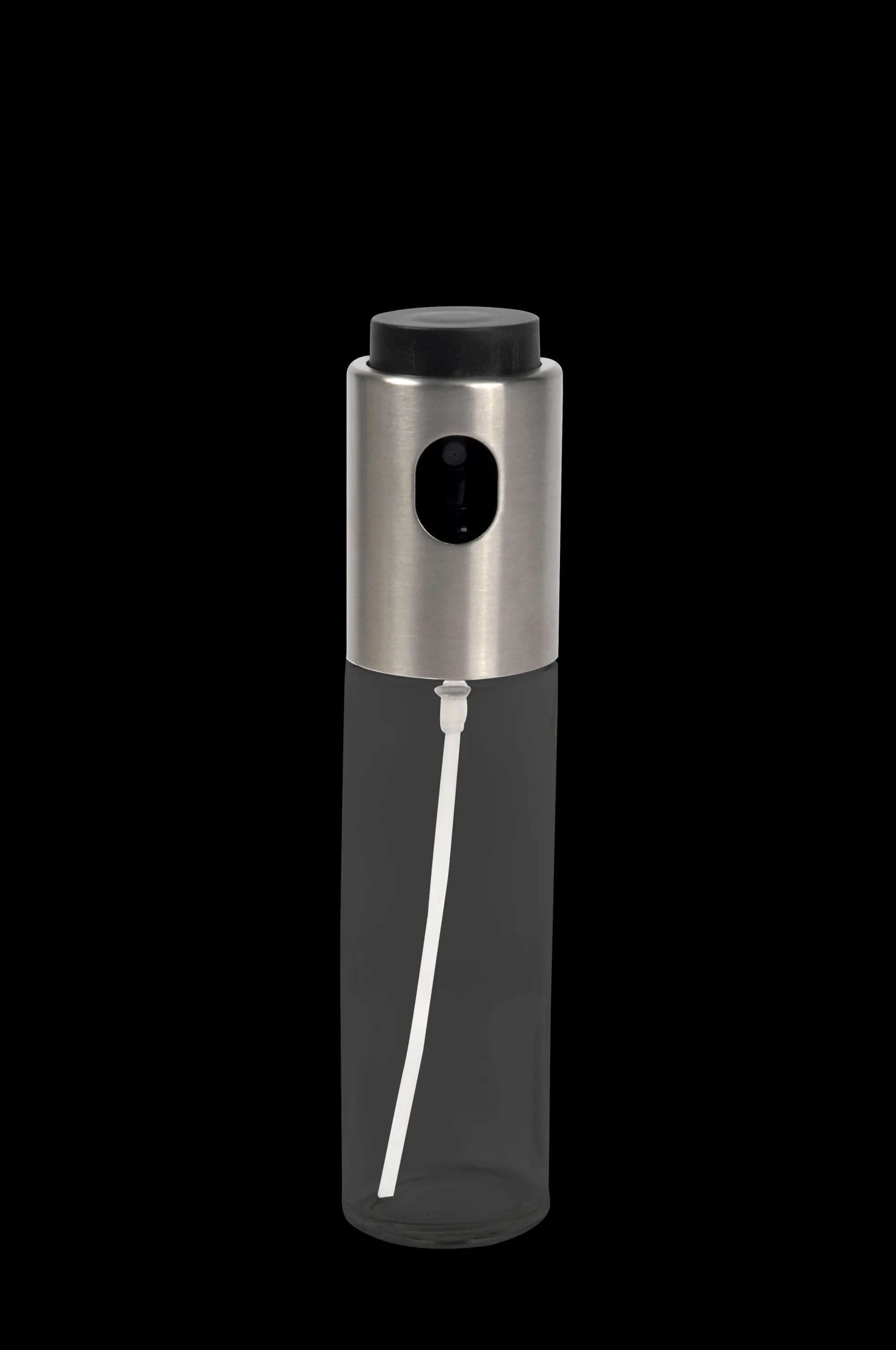 CASA Vinaigre Vaporizzatore Olio O Aceto Nero, Argentato, Trasparente* Bottiglie Per Olio