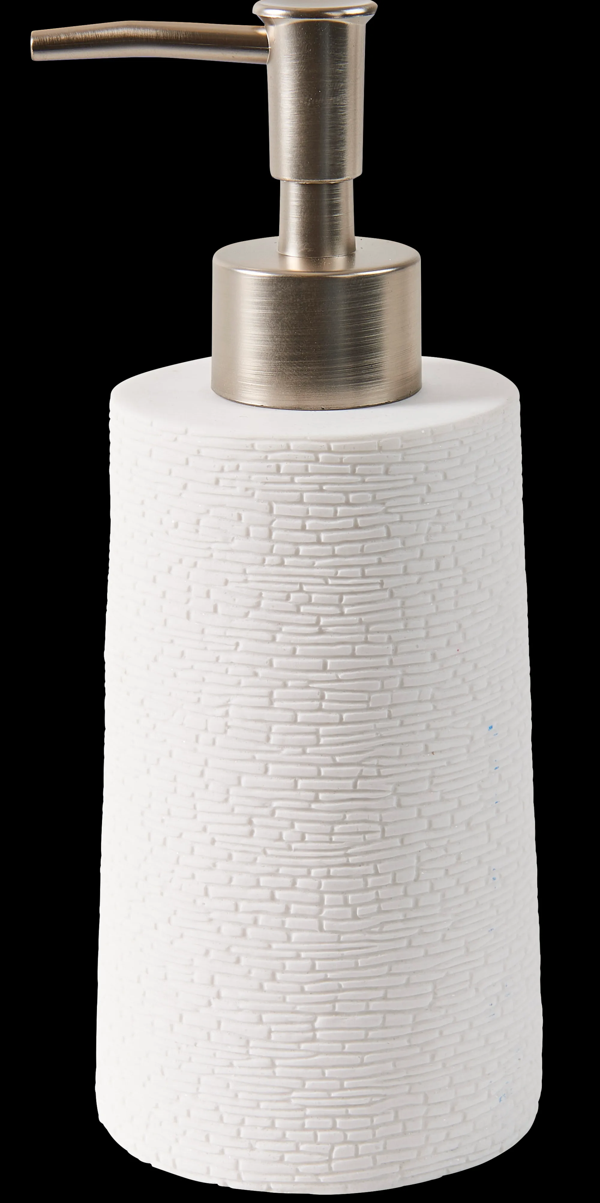 CASA White Elegance Dispenser Per Sapone Bianco, Argentato* Accessori Da Lavandino